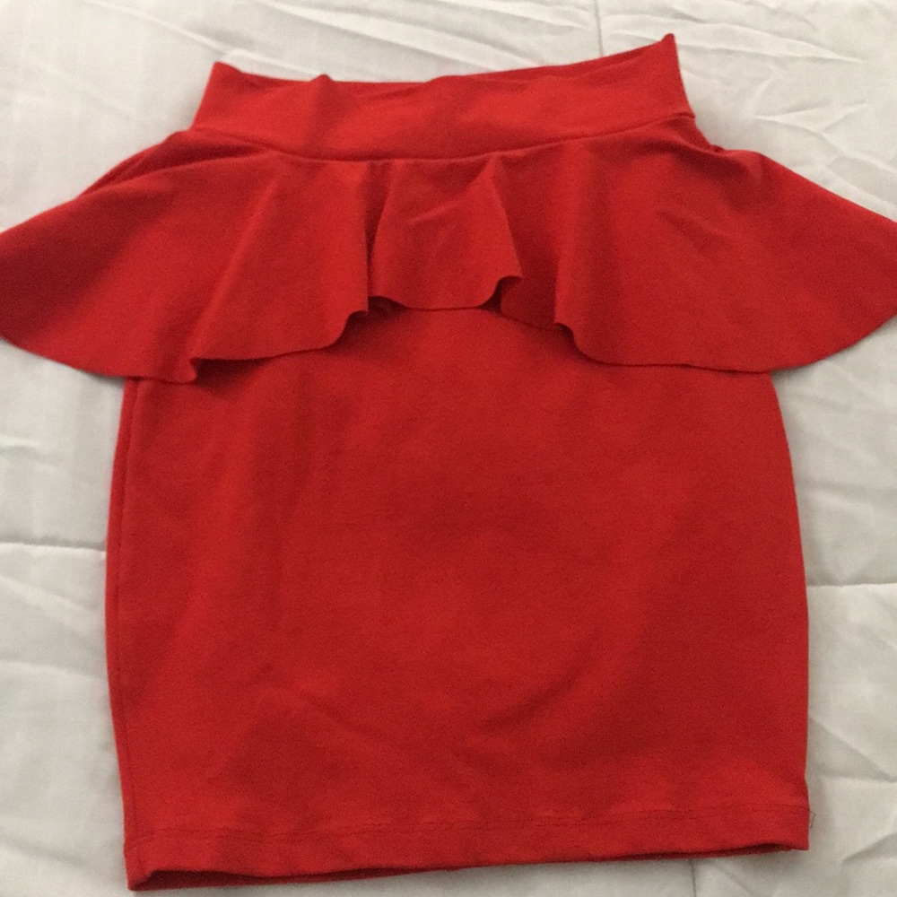 Peplum Skirt